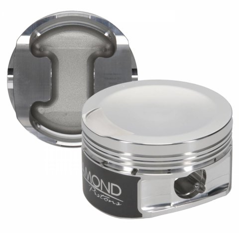 Diamond Pistons Competition Series 30427-R1-8 - 1200HP Rated - 2618 Material - Coated Skirts - Includes Pins and Gas Rings