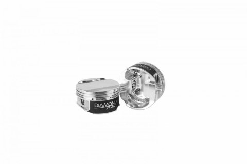 Diamond Pistons Sport Compact Series 83053-6 - 1200HP Rated - 2618 Material - Coated Skirts - Includes Pins and Rings