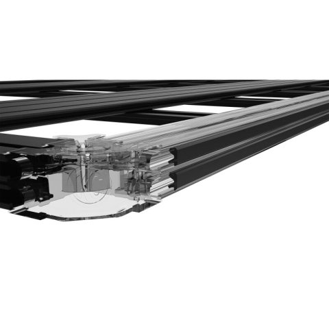 KC HiLiTES Platform One Roof Rack Channel Cover (Does Not Include Rack) thumbnail 4