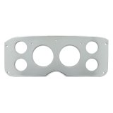 AutoMeter Mounting Solutions 55-59 GMC Truck Billet Panel/Gauge Kit - 3-3/8in. (x2) & 2-1/16in. (x4) thumbnail 1