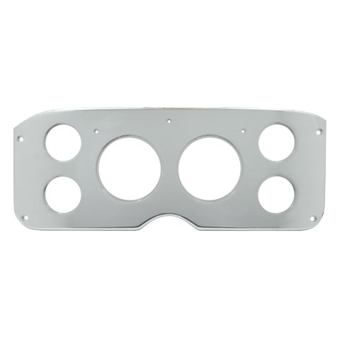 AutoMeter Mounting Solutions 55-59 GMC Truck Billet Panel/Gauge Kit - 3-3/8in. (x2) & 2-1/16in. (x4)