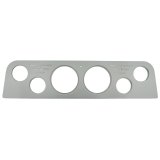 AutoMeter Mounting Solutions 62-66 GMC Truck Billet Panel/Gauge Kit - 3-3/8in. (x2) & 2-1/16in. (x4) thumbnail 1