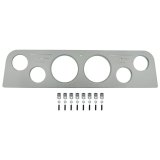 AutoMeter Mounting Solutions 62-66 GMC Truck Billet Panel/Gauge Kit - 3-3/8in. (x2) & 2-1/16in. (x4) thumbnail 2