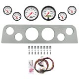 AutoMeter Phantom 62-66 GMC Truck Direct-Fit Billet Panel/Gauge Kit - 3-3/8in. (x2) & 2-1/16in. (x4) thumbnail 1