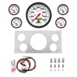 AutoMeter Phantom 73-79 Ford Truck Direct-Fit Billet Panel/Gauge Kit - 5in. (x1) & 2-1/16in. (x4) thumbnail 1