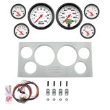 AutoMeter Phantom 73-79 Ford Truck Billet Panel/Gauge Kit Super - 3-3/8in. (x2) & 2-1/16in. (x4) thumbnail 1