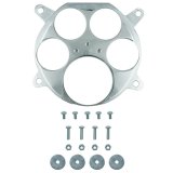 AutoMeter Mounting Sol. 61-66 Ford Truck Billet Panel/Gauge Kit - 3-1/8in. (x1) & 2-1/16in. (x4) thumbnail 2