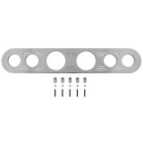 AutoMeter Mounting Sol. 67-72 Ford Truck Billet Panel/Gauge Kit - 3-1/8in. (x2) & 2-1/16in. (x4) thumbnail 2