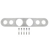 AutoMeter Mounting Sol. 67-72 Ford Truck Billet Panel/Gauge Kit - 3-3/8in. (x2) & 2-1/16in. (x4) thumbnail 2