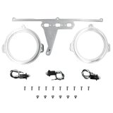 AutoMeter Mounting Solutions 66-67 Ford Falcon Direct-Fit Billet Panel/Gauge Kit - 3-3/8in. (x2) thumbnail 2