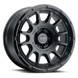 ICON Alloys Rancho 20x9 / 6x135 / 16mm / 5.625in BS DBL Black Wheel thumbnail 1