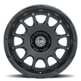 ICON Alloys Rancho 20x9 / 6x135 / 16mm / 5.625in BS DBL Black Wheel thumbnail 2
