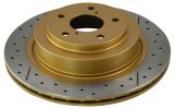 DBA 08-21 Lexus LX570 Front Drilled & Slotted Street Series Rotor & XP Brake Pad Kit (1x dbaDB1838XP, 2x dba2724X) thumbnail 7