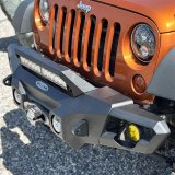 Rock Slide 07-18 Jeep Wrangler JK Big Sky Aluminum Mid Front Bumper w/ Winch Plate thumbnail 3
