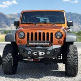 Rock Slide 07-18 Jeep Wrangler JK Appalachian Steel Stubby Front Bumper w/ Winch Plate thumbnail 1
