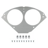 AutoMeter Mounting Solutions 55-56 Chevy Car Direct-Fit Billet Panel/Gauge Kit - 3-3/8in. (x2) thumbnail 2
