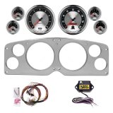 AutoMeter American Muscle 54-55 GMC Truck Billet Panel/Gauge Kit - 5in. (x2) & 2-1/16in. (x4) thumbnail 1