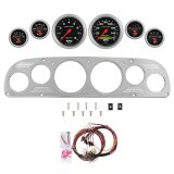 AutoMeter Sport-Comp 57-60 Ford Truck Billet Panel/Gauge Kit - 3-3/8in. (x2) & 2-1/16in. (x4) thumbnail 1