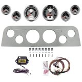 AutoMeter American Muscle 60-61 GMC Truck Billet Panel/Gauge Kit - 3-3/8in. (x2) & 2-1/16in. (x4) thumbnail 1