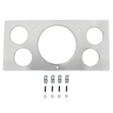 AutoMeter Mounting Solutions 73-79 Ford Truck Billet Panel/Gauge Kit - 5in. (x1) & 2-1/16in. (x4) thumbnail 2