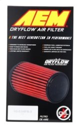AEM Dryflow Conical Air Filter 5.25in Base OD / 4.75in Top OD / 7in Height thumbnail 9