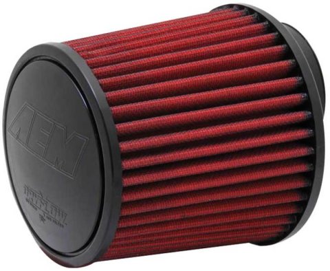 AEM Dryflow Air Filter Conical 5.5in Base OD x 4.75in Top OD x 5in Height thumbnail 2