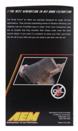 AEM Dryflow 3.5in. X 7in. Round Tapered Air Filter thumbnail 4