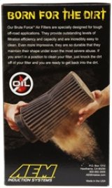 AEM Dryflow 3.5in. X 7in. Round Tapered Air Filter thumbnail 6