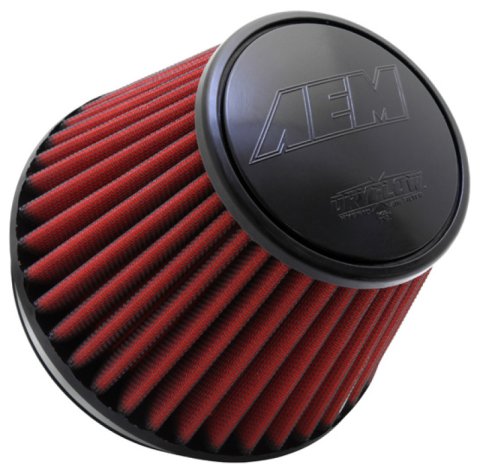AEM Dryflow 6in. X 6in. Round Tapered Air Filter thumbnail 2