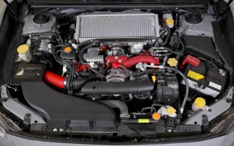 AEM Induction 2019 Subaru WRX STI 2.5L Cold Air Intake - Wrinkle Red thumbnail 3