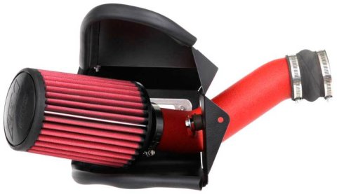 AEM Induction 2019 Subaru WRX STI 2.5L Cold Air Intake - Wrinkle Red thumbnail 4