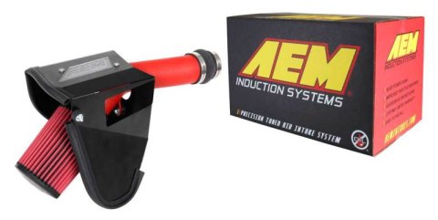 AEM Induction 2019 Subaru WRX STI 2.5L Cold Air Intake - Wrinkle Red thumbnail 5