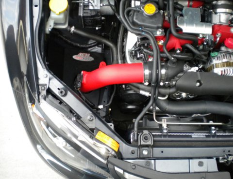 AEM 08-11 WRX/STi Wrinkle Red Cold Air Intake thumbnail 5