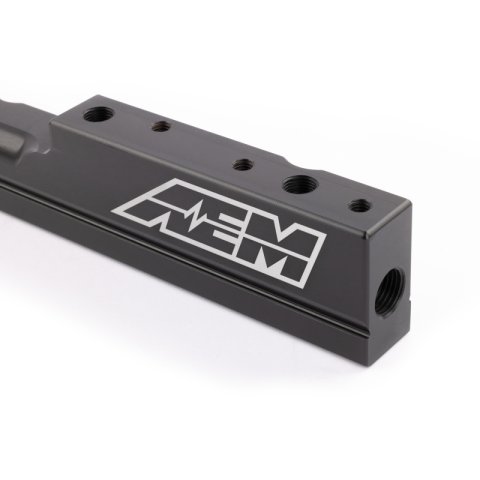 AEM 99-00 Honda Civic Si Black Fuel Rail thumbnail 2