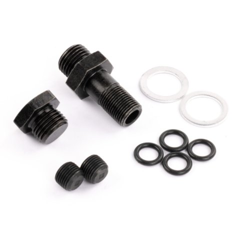 AEM 99-00 Honda Civic Si Black Fuel Rail thumbnail 4