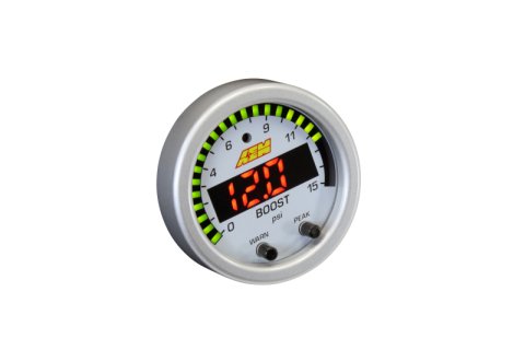 AEM X-Series Pressure 0-15psi Gauge Kit thumbnail 5