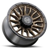 ICON Alloys Cajon 20x9 / 8x6.5 / 12mm / 5.5in BS Satin Bronze Wheel w/ GB Lip thumbnail 2