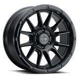 ICON Alloys Cajon 20x9 / 6x135 / 16mm / 5.625in BS Double Black Wheel thumbnail 1