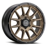 ICON Alloys Cajon 20x9 / 6x5.5 / 16mm / 5.625in BS Satin Bronze Wheel w/ GB Lip thumbnail 1