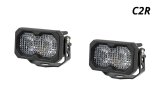 Diode Dynamics C2R White Flood Standard LED Pod (Pair) thumbnail 1