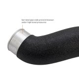 Mishimoto 2024+ Ford Mustang EcoBoost Charge Pipes - Wrinkle Black thumbnail 2
