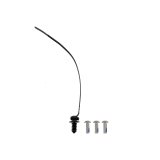 Mishimoto 2024+ Ford Mustang EcoBoost Charge Pipes - Wrinkle Black thumbnail 4