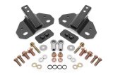 BMR Suspension 24-25 Ford Mustang Rear Steel Shock Mount - Black Hammertone thumbnail 2