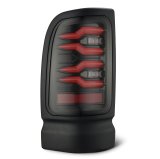 AlphaRex 94-01 Dodge Ram 1500/2500/3500 LUXX-Series LED Tail Lights - Black/Red thumbnail 7