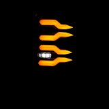 AlphaRex 94-01 Dodge Ram 1500/2500/3500 LUXX-Series LED Tail Lights - Black thumbnail 6