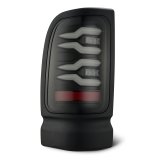 AlphaRex 94-01 Dodge Ram 1500/2500/3500 LUXX-Series LED Tail Lights - Black thumbnail 7