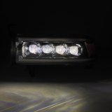 AlphaRex 94-01 RAM 1500 NOVA LED Proj Headlights Blk w/Activ Light/Seq Signal/SB DRL thumbnail 1