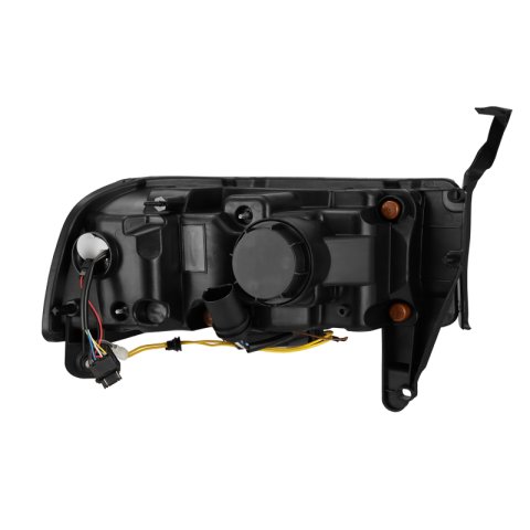 AlphaRex 94-01 RAM 1500 NOVA LED Proj Headlights Alpha-Blk w/Activ Light/Seq Signal/SB DRL thumbnail 4