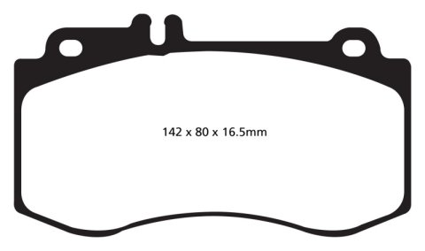EBC S12 Brake Pad and Rotor Kit (1x ebcDP31857C, 1x ebcRK1954XD) thumbnail 1