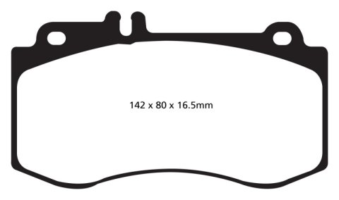 EBC S12 Brake Pad and Rotor Kit (1x ebcDP31857C, 1x ebcRK1954XD) thumbnail 2
